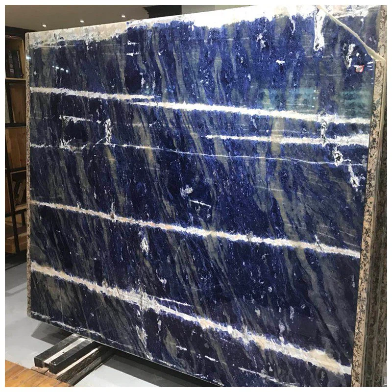 Blue Sodalite Luxurious Granite Slabs Blue Sodalite Luxurious Granite Slabs