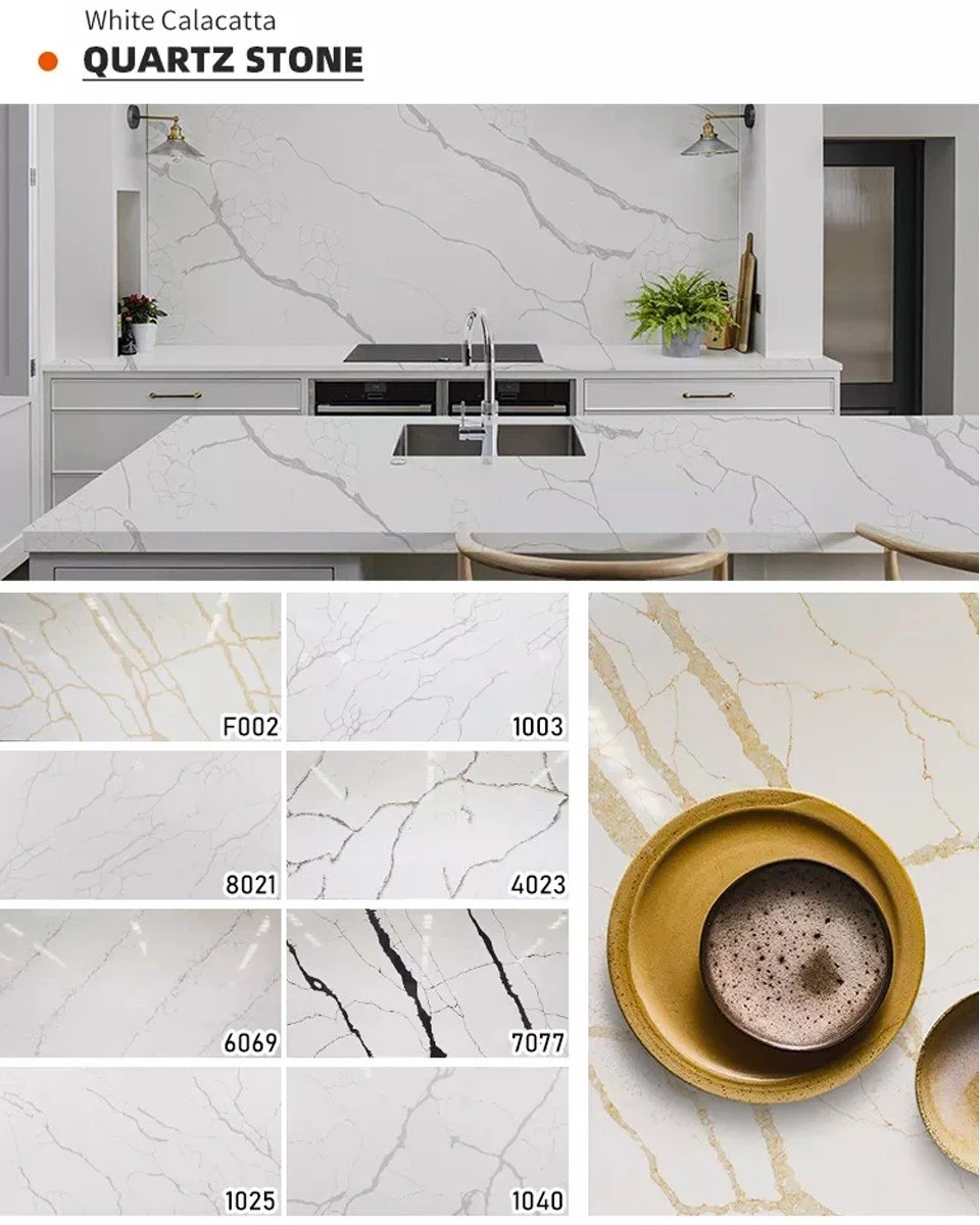 Calacatta Quartz Series from KA UNITED Calacatta Quartz Series from KA UNITED