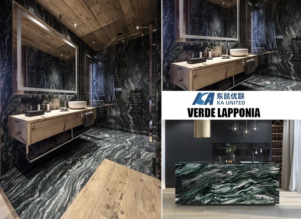 Verde Lapponia Granite Interior Projects KA UNITED Verde Lapponia Granite Interior Projects KA UNITED