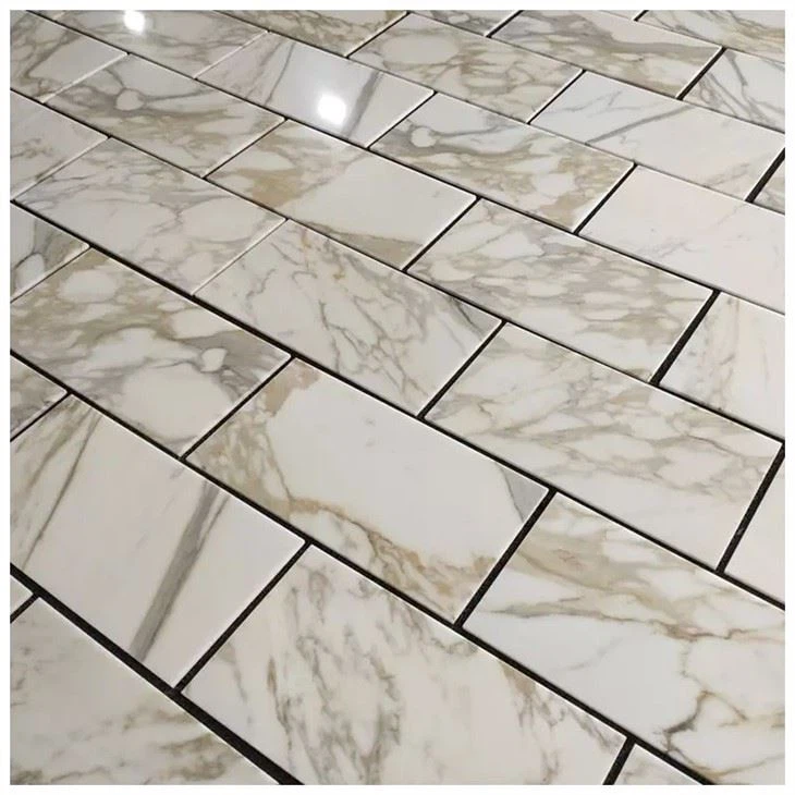 calacatta gold marble tile 18x18