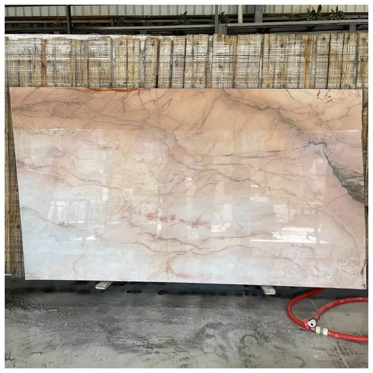 Rosa Aurora Marble Slab