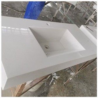 Waschraum-Arbeitsplatten aus Quarz