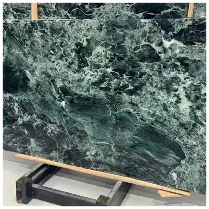 Verde Tinos Marble Slabs