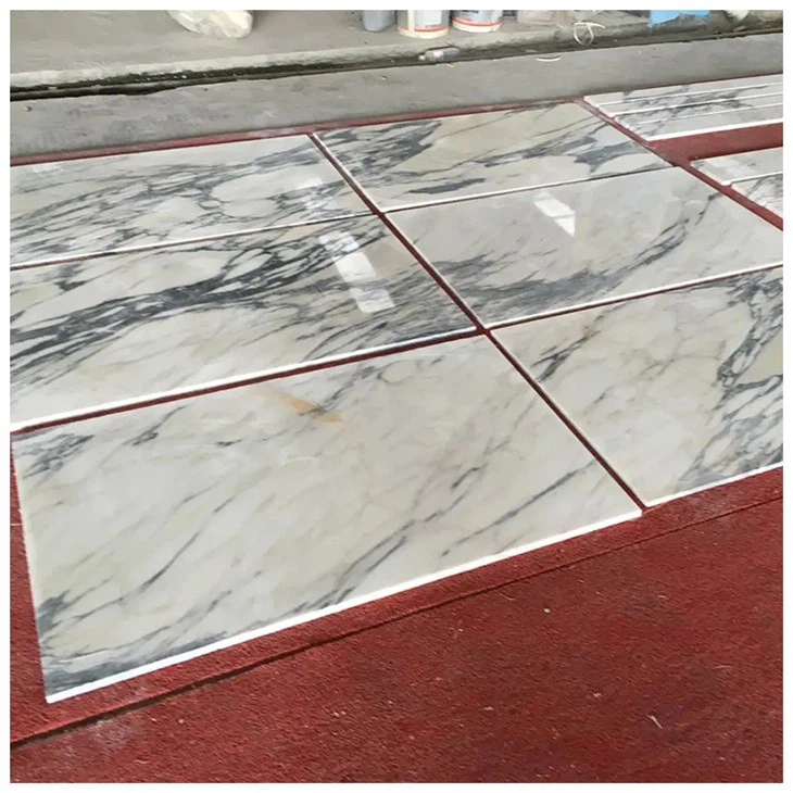 White Arabescato Marble Tiles
