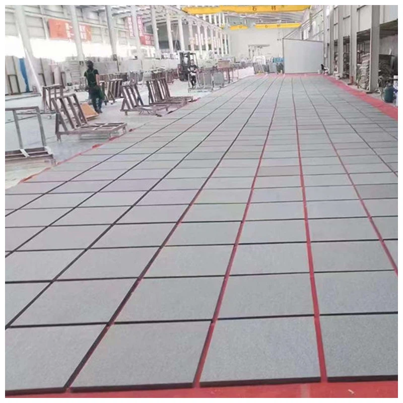 Flamed Black Granite Outdoor Tiles