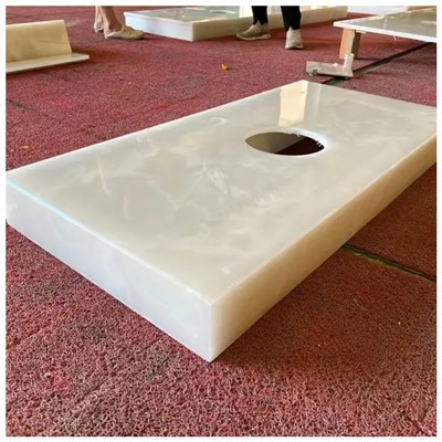 Onyx-Badezimmerarbeitsplatten