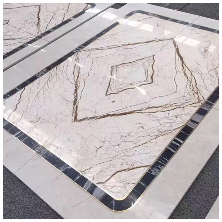 Sofita Beige Marble Floor Tiles