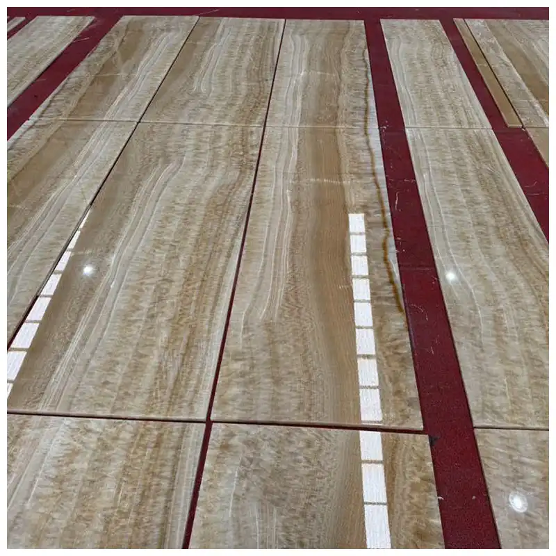 Yellow Honey Onyx Marble Tiles
