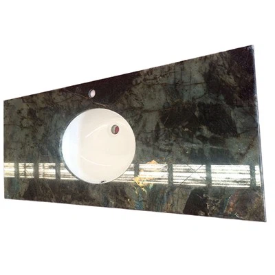 Labradorit Lemurischer blauer Granit
