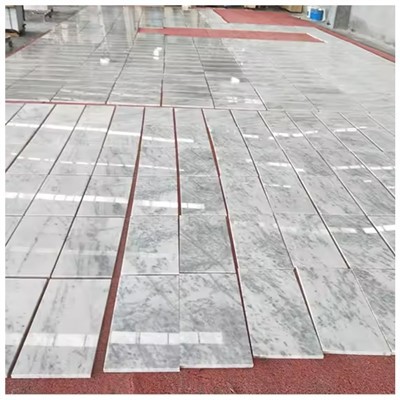 Weiße Marmorbodenfliesen